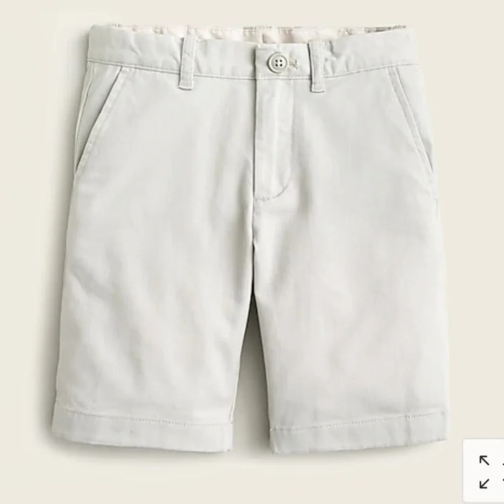 New Crewcuts Stretch Stanton Chino Shorts Size 5 Stone